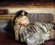 John Singer Sargent Repose oil on canvas